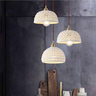 1 st E27 lampfitting keramiek & glazen lampenkap, geschikt voor hanglamp, plafondlamp, tafellamp, verlichtingsaccessoires decoratie