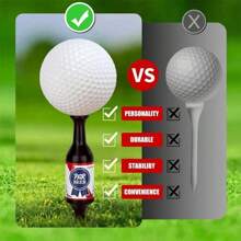 6pcs/Set Or 1pc Beer Bottle Golf Spikes, Nearly Unbreakable And Plastic Golf Tees, Men Golf Gifts, Father, Golfer, Funny Golf Novelty Gift, 3.54 Inches Height