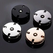 4pairs Button Snaps & Invisible Hidden Buttons Blouse/Jacket/Cardigan Closure Accessory Set With Sewing Kit