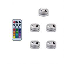 Battery Powered Small Led Lights, Mini LED Lights With Remote Control, 13 Colors And 4 Color Changing Modes Tea Lights For Wedding, Party, Christmas Decorations, Birthday Decorations, Halloween Decorations, Small Night Lights For Paper Lanterns Decor, Mini Pumpkin Lights For Inside Pumpkin