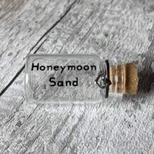 Honeymoon Keepsake Unique Wedding Travel Gift Small Sand Bottle Bride Gift Couple Gift Vacation Sand Jar Beach Honeymoon Memory