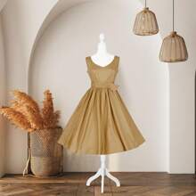 Female Mannequin Torso With Stand, Plus Size 10-12 Female Maniquine Dress Form 61-67 Inch Height Adjustable, Manikin Body Tripod Stand White - 米色10-12 - 查看 3