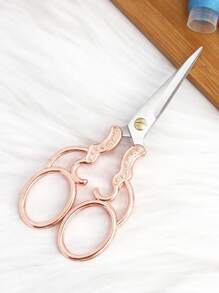 Sewing And Embroidery Scissors, Stainless Steel Vintage Sharp Pointed Scissors Ideal For Handicrafts, Arts, Thread, Diy Tools, Yarn And Fabric Cutting