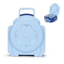 Baby Carry Potty,Portable Potty For Toddler Kids Travel,Toddler Potty Toilet, Carry Baby Potty Toddler Toilet Seat For Camping Park Outdoor,Children Car Potty - Blue - View 1