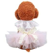 Pet Princess Dress, Tulle Patchwork Costume Festival Party Styling Accessories For Dog Cat