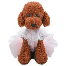 Pet Princess Dress, Tulle Patchwork Costume Festival Party Styling Accessories For Dog Cat