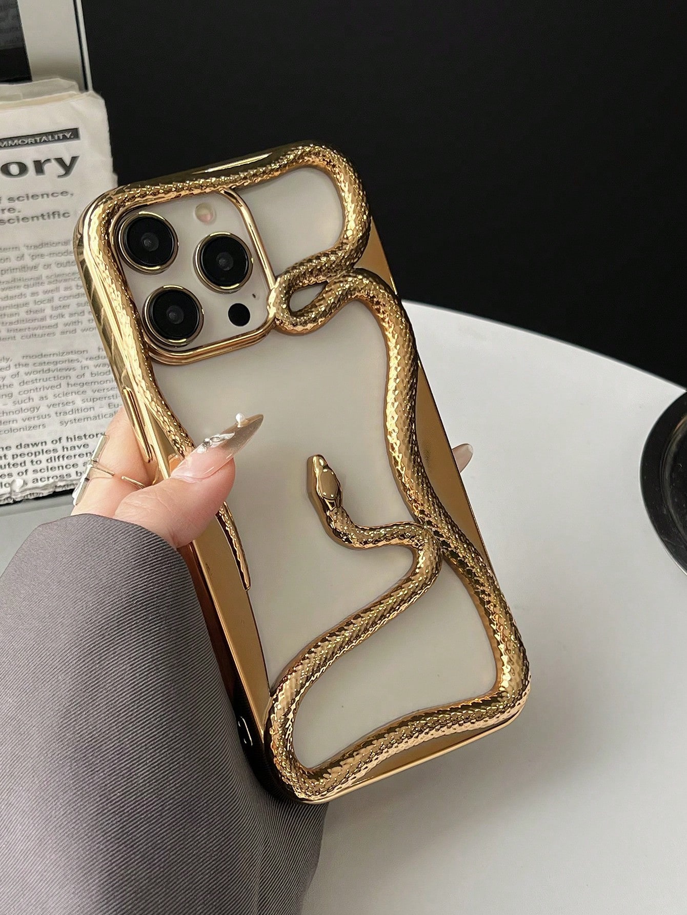 Snake design phone case
