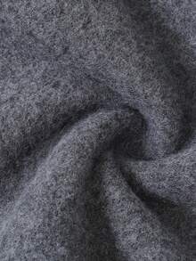 2 sztuki młodzieżowego, sportowego, casualowego, wygodnego, sportowego swetra z nadrukiem w kształcie litery "A" i kontrastowym guzikiem + spodnie w kratkę, jesień/zima