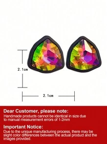 Ohrstecker Strass Dekor - Verschiedenfarbig - Übersicht 9