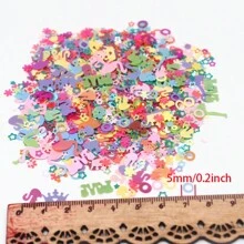 AB Mix Sequin For Craft Flower Shell Sequins Paillettes DIY Confetti Coser Accessories Manicure Art Decor 20gram/Bag