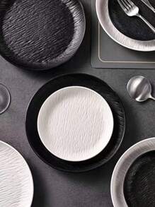 Creative Steak Serving Plate, Western Dinnerware, Dessert Plate, Sushi Plate, Vegetable Plate, Breakfast Plate, For Home Use - Multicolor - View 4