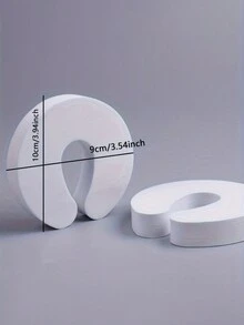 1/4pcs Soft-Touch Anti-Pinch Washing Machine Vent Support Set - Breathable, Durable Plastic - Multicolor - View 3