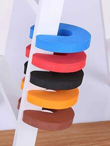 1/4pcs Soft-Touch Anti-Pinch Washing Machine Vent Support Set - Breathable, Durable Plastic - Multicolor - View 6