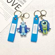Disney Disney Monster University Keychain, Perfect For Keys, Bags, Car Decorations, Ideal Gift For Friends, Couples, Birthdays, Christmas, Halloween (It Is Normal For Low-Value Products To Occasionally Have A Few Defects.)