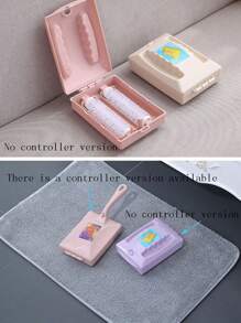 1pc Dual Roller Cleaning Brush, Carpet Cleaning Brush, Multi-Functional Dust Remover Brush