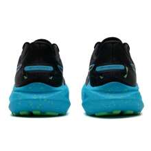 Asics Lifewalker M010 男士健走跑步鞋 - 黑色/藍色 - 查看 5