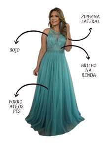 Grife Velasco Women Party Dresses - 薄荷綠 - 查看 3