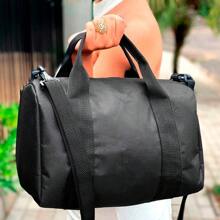 Gym Bag - LISA - Women's Men's Fit Sports Travel Bag Unisex Soccer Bag - 黑色 - 查看 2