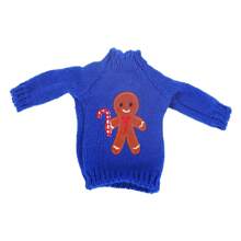20 Kiểu Quần áo & Phụ kiện Búp bê Giáng sinh Có thể Lựa chọn, Áo len Búp bê Đan có Ông già Noel, Cây thông Noel, Tuần lộc, Hình in Người tuyết, Trang phục Búp bê Ngày lễ Trang trí - Nhiều màu - Xem 18