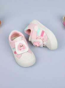 Infant Outdoor Versatile New Comfortable Soft Bottom All Season Suitable For Walking, Outdoor Fashion Casual Cartoon Cute Sneakers - Pink - View 6