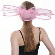New Elegant Charming Wedding Pill Box Hats Fascinators Veil Headpiece For Women, Hair Accessories, Tiny Hats, Derby Hat, Mini Fascinator, Mini Cap