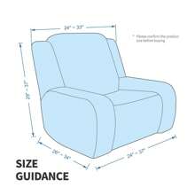 Oversized Recliner Chair Covers Velvet Plush 4 Piece Stretch Recliners Covers For Large Recliner Slipcovers Soft Washable Reclining Protector With Side Pocket - Màu Đỏ Sâu - Xem 5
