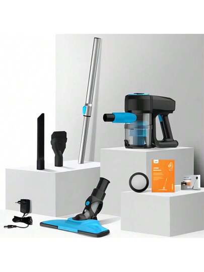 YISORA N3 Cordless Stofzuiger Cleaner, 17kPa Powerful Suction, 0.7L Dust Bin, 40min Runtime, 2200mAh Capacity, 70dB Noise Level view 5