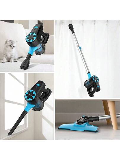 YISORA N3 Cordless Stofzuiger Cleaner, 17kPa Powerful Suction, 0.7L Dust Bin, 40min Runtime, 2200mAh Capacity, 70dB Noise Level view 6