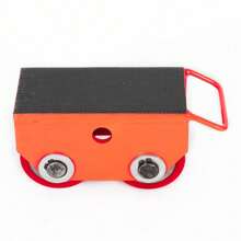 Futchoy 2500kg Chasis de transporte Ruedas de alta resistencia Ruedas blindadas Ruedas del tren de aterrizaje Rodillo 9 x 3,9 x 4,3 pulgadas (23 x 10 x 11 cm) - 18673950 - Ver 8