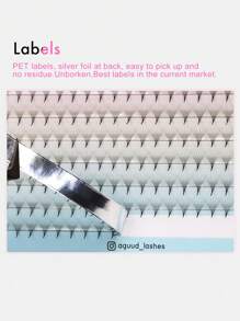 640/320 Fans 16 Rows C D Curls Pointy Sharp Base Stem Premade Premade Fans Black 3D 4D 5D 6D 8D 10D 12D 0.05 Pre Pro Made Fans Lash Extensions Eyelash Extensions Lash Clusters,Eye Lash Clusters,Individual Eyelashes,Lashes,Fake Lashes - D - View 5