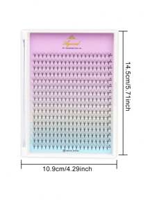 640/320 Fans 16 Rows C D Curls Pointy Sharp Base Stem Premade Premade Fans Black 3D 4D 5D 6D 8D 10D 12D 0.05 Pre Pro Made Fans Lash Extensions Eyelash Extensions Lash Clusters,Eye Lash Clusters,Individual Eyelashes,Lashes,Fake Lashes - D - View 9