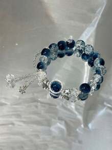 1 件时尚百搭串珠星球手链