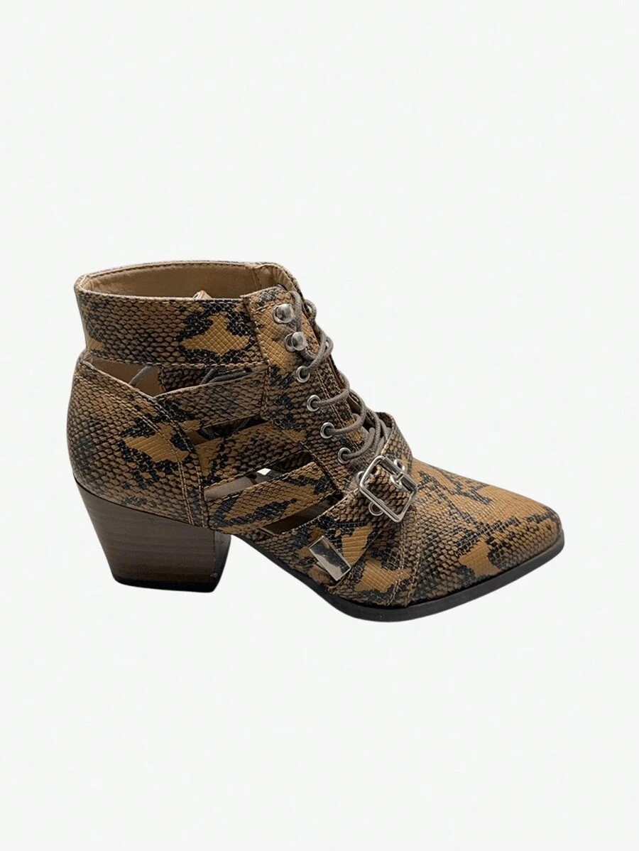 Damen lässige und stilvolle Frühlingsstiefel, für den täglichen Gebrauch - Kamelfarben - Übersicht 1