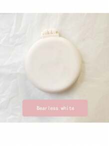 Cute Folding Air Cushion Hair Brush With Mirror, Portable Mini Compact Massage Brush For Women