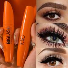 纤长睫毛膏，显著增加睫毛长度，持久配方，防水防晕染，深黑色 - 睫毛膏1支 - 查看 1