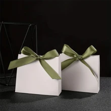 10 stuks/set, 10 stuks verdikte mini-cadeauzakjes van karton, snoepdozen voor bruiloften, bedankjes voor verjaardagsfeestjes, boodschappentassen, knutseltassen, feestdecoratie, zeer geschikt als cadeauverpakking voor Valentijnsdag.