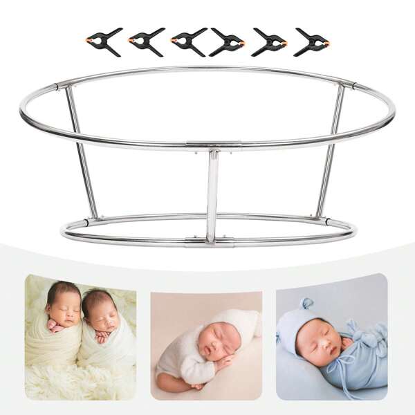Newborn Photography Props Baby Steel Photo Props Stand DIY Newborn Photograph Love Valentine