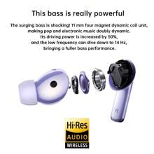Huawei Auriculares Bluetooth freebuds6i, reducción de ruido mejorada, unidad dinámica de cuatro imanes de 11 mm, llamadas claras, batería de larga duración, tapones para los oídos de silicona agradables para la piel, graves intensos, blanco