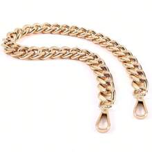 Cadena de metal de 15-47 pulgadas, reemplazo de asa/correa para el hombro de bolso de mano de estilo fashio