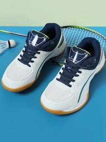 TACHUAN Badminton Schuhe für Herren - Neue Mesh atmungsaktive Spezial Anti-Rutsch Badminton Sportschuhe
