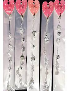 Kit 4/8 Gold/Silver Plated Bracelets - Assorted Women's - prata 4 unidade sắp xếp - Xem 3