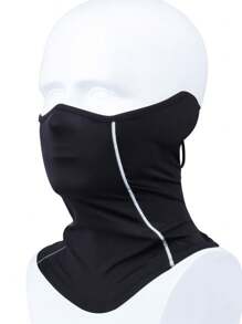 1 Spring And Summer Outdoor Sunblock And Windproof Bib Ice Silk Dust And UV Protection Riding Mask