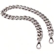 Cadena de metal de 15-47 pulgadas, reemplazo de asa/correa para el hombro de bolso de mano de estilo fashio