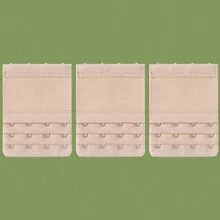 3/4/12件弹力胸罩扣内衣延长扣2/3/4钩扣胸罩调整背扣内衣排扣延长扣 - 彩色 - 查看 15