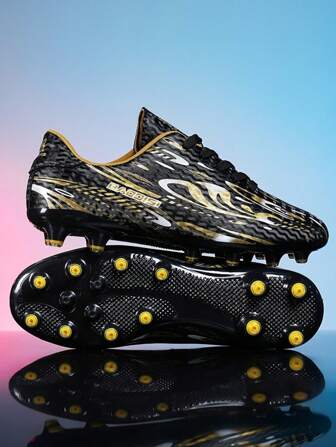Lightweight Anti-Slip Cleats Football Shoes, Fashionable Soccer Shoes For Teens, Boys And Girls, Training Shoes