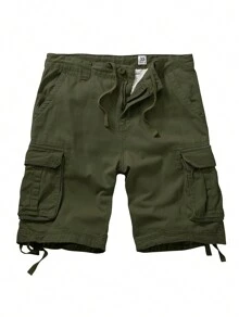 Men's Cargo Shorts, Camo Shorts, Multi Pocket Casual Shorts, Loose Fit Outdoor Work Shorts With No Belt.