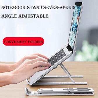 Laptop Stand Desk Monitor Riser Adjustable Cooling Elevated Holder