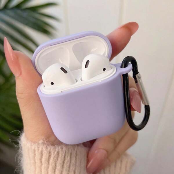 1pc Matte Black Hard Case Compatible With Airpods 4th Gen, Protective Cover Compatible With Airpods 1/2, New Wireless Earphone Case Compatible With Airpods 3/Pro/Pro2, Gift For Boyfriend/Girlfriend