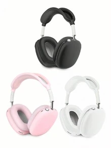 Airpods Max 耳机保护盒，纯色软硅胶外壳，3 件套耳机盒，AirPods Max 蓝牙耳机保护套（不含耳机）