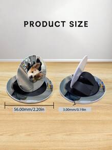 Soporte magnético personalizado para teléfono, soporte magnético divertido, personalización de fotografía, creativo, soporte magnético decorativo, DIY, seres queridos, familia, personalización de fotografías de mascotas, personalización de regalos